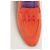 Hermès Mocassino Paris Suede Orange Rosso - vista 2