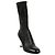 Chanel Talla de botas altas Negro