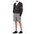 Thom Browne Tweed-Cardigan mit V-Ausschnitt Schwarz - Ansicht 4