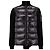 Moncler Gesteppter Wollcardigan Schwarz