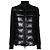Moncler Gesteppter Wollcardigan Schwarz - Ansicht 2