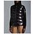 Moncler Gesteppter Wollcardigan Schwarz - Ansicht 4