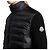 Moncler Gesteppte Jacke Schwarz Stoff