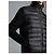 Moncler Gesteppte Jacke Schwarz Stoff - Ansicht 3