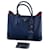 Prada Doppelter Tote Bag Blau