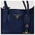 Prada Doppelter Tote Bag Blau - Ansicht 2