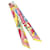 Hermès Foulard di seta Hermes Twilly Danse Pacifique Multicolore