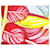 Hermès Foulard di seta Hermes Twilly Danse Pacifique Multicolore - vista 4