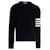 Thom Browne Strickpullover aus Baumwolle in Milano-Stich Blau - Ansicht 4