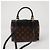 Louis Vuitton Bolso de Hombro Rocky BB Tote Negro - vista 4