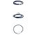 Dior Bracciale in pelle intrecciata CD Icon da uomo Blu - vista 3