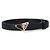 Prada Cinturón Saffiano para mujer Negro