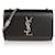 Saint Laurent Picca borsa satchel Monogram stamp: Nero