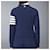 Thom Browne Stripe RWB Tab Loopback Jersey Sweatshirt Schwarz  - Ansicht 8