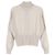 Brunello Cucinelli Strickjacke mit Reißverschluss weiß Damen - Ansicht 2