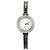 Bulgari Reloj de mujer con bisel de diamantes Multicolor