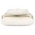 Chanel Borsa a tracolla bianca con patta e catena Bianco - vista 5