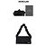 Jacquemus Bolsa de Ombro com Aba Bambino em Shearling Vermelho - vista 5