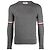 Thom Browne Armband aus Wollstrick Braun