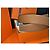 Hermès Cintura reversibile Classic Black Gold Outstitch in oro opaco Arancione - vista 2