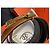 Hermès Cintura reversibile Classic Black Gold Outstitch in oro opaco Arancione - vista 3