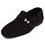 Hermès Mocassini Slip-On Giovanni in camoscio con logo argento Nero - vista 2