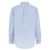 Ralph Lauren Camicia in cotone e lino a righe Classic Fit Blu - vista 4