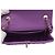 Chanel Mini borsa a tracolla Classic Flap in pelle d'agnello viola con catena oro champagne Porpora - vista 6