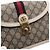 Gucci Borsa Ophidia GG Supreme Small Top Handle Marrone - vista 11