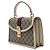 Gucci Borsa Ophidia GG Supreme Small Top Handle Marrone - vista 3