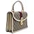 Gucci Borsa Ophidia GG Supreme Small Top Handle Marrone - vista 4