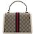 Gucci Borsa Ophidia GG Supreme Small Top Handle Marrone - vista 5