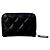 Chanel Black Zipper Card Wallet - view 3