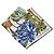 Louis Vuitton Foulard Quadrato Fontaine Parfum Blu