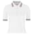 Thom Browne Kurzarm- Polohemd mit Steppnähten Weiß  - Ansicht 4