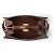 Fendi Borsa Peekaboo See Mini Bag Marrone - vista 6