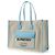 Burberry Freya Tote Medium aus zweifarbiger Leinwand LL MD FREYA TOTE Mehrfarben - Ansicht 2