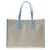 Burberry Freya Tote Medium aus zweifarbiger Leinwand LL MD FREYA TOTE Mehrfarben - Ansicht 3