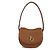 Burberry Borsa Horse Bag Piccola con Chiusura Marrone