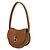Burberry Borsa Horse Bag Piccola con Chiusura Marrone - vista 4