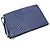 Saint Laurent Clutch Monogram Matelassé Blu - vista 4