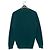 Loro Piana Runder Strickpullover aus Kaschmir in Grün Schwarz - Ansicht 2
