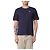 Bally Baumwoll-T-Shirt mit Crest-Logo Blau