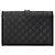Saint Laurent Tarjetero acolchado para mujer Negro - vista 3