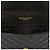 Saint Laurent Tarjetero acolchado para mujer Negro - vista 7