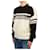 Isabel Marant Colby Strickpullover für Herren weiß - Ansicht 3