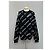 Balenciaga Logo Mania All Over Strick Silber - Ansicht 2