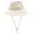 Jacquemus Unisex Denim Bucket Hat Weiß