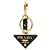 Prada Saffiano Triangle Keyring