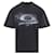 Balenciaga Washed Crayon Loop T-Shirt Schwarz